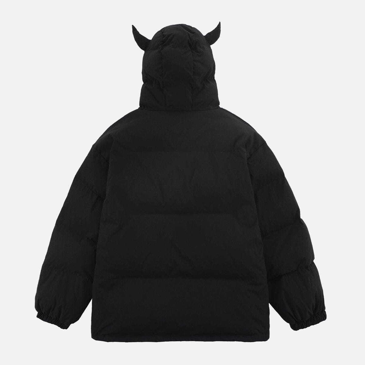 In 2023, American street masked collar solid-color hooded breadwear and cotton-padded jacket for men, winter thickened cotton-padded jacket for couples