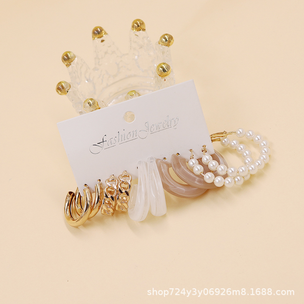 饰品/饰品女长款气质/欧比雅比/耳环女长款气质/耳饰女长款简约产品图