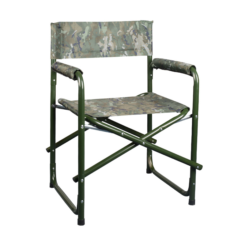 户外折叠椅子野营休闲椅作训椅导演椅椅双层沙滩椅钓鱼椅