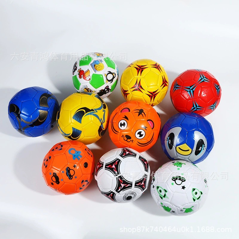 Cross-border best-selling multi-style sports footballs made of PVC soft material and machine-sewn, specially designed for training and competitions