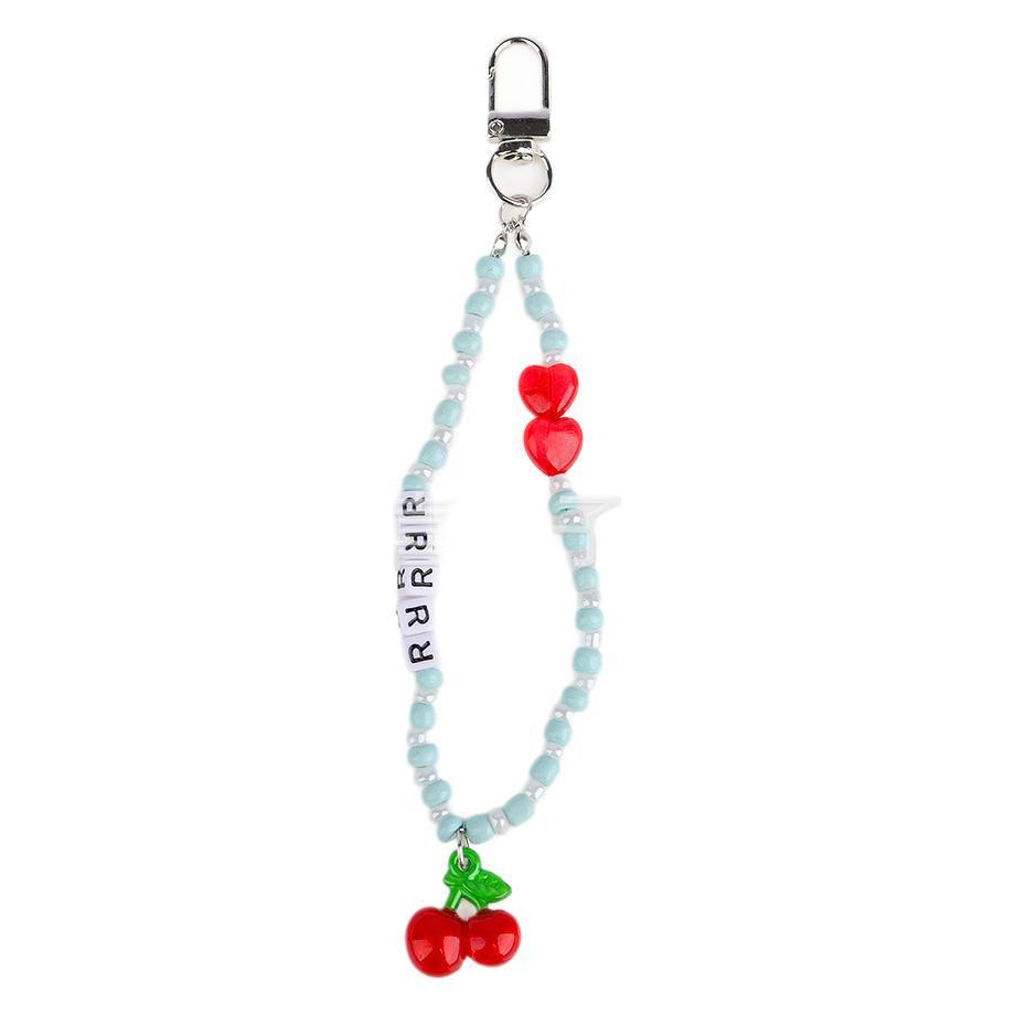 Ins-style butterfly cherry key pendant, phone case lanyard decoration, ccd camera Gumbun pendant, Polaroid pendant Item Picture