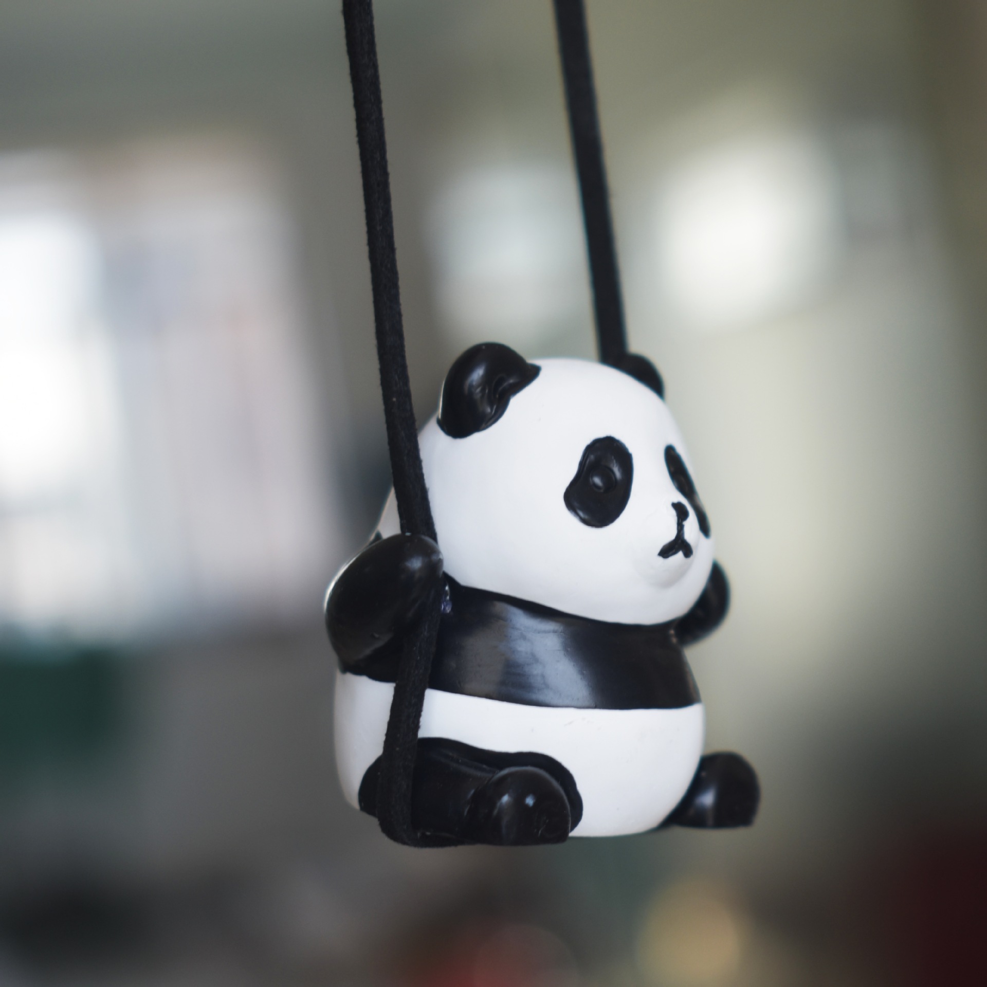 跨境新品熊貓挂件潮玩玩具熊猫装饰用品