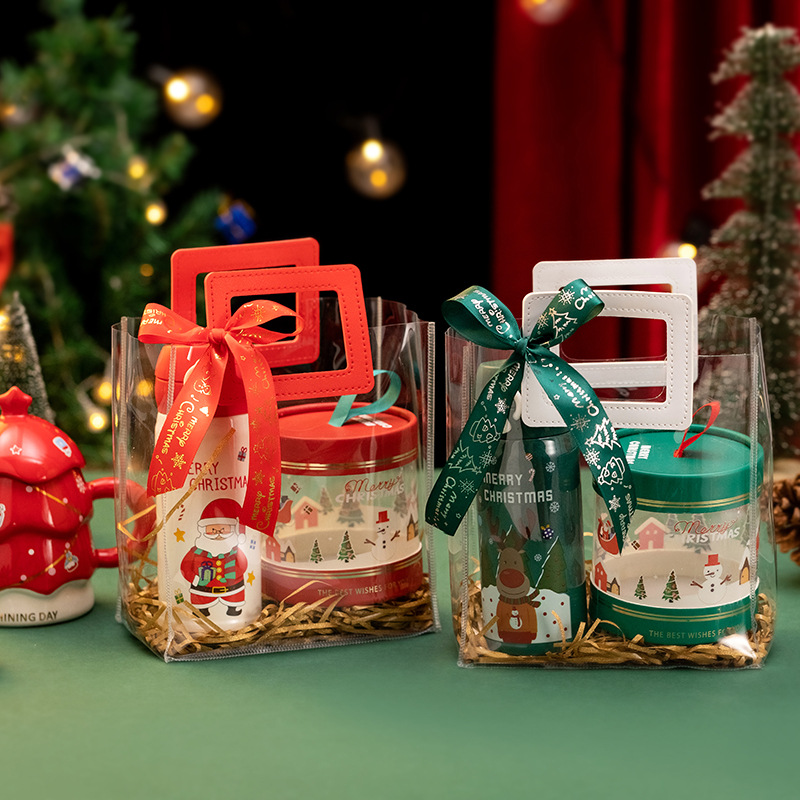 Wholesale of children's kindergarten souvenir handbags, Christmas gifts, Christmas Eve creative apple boxes, and New Year small gifts details Picture