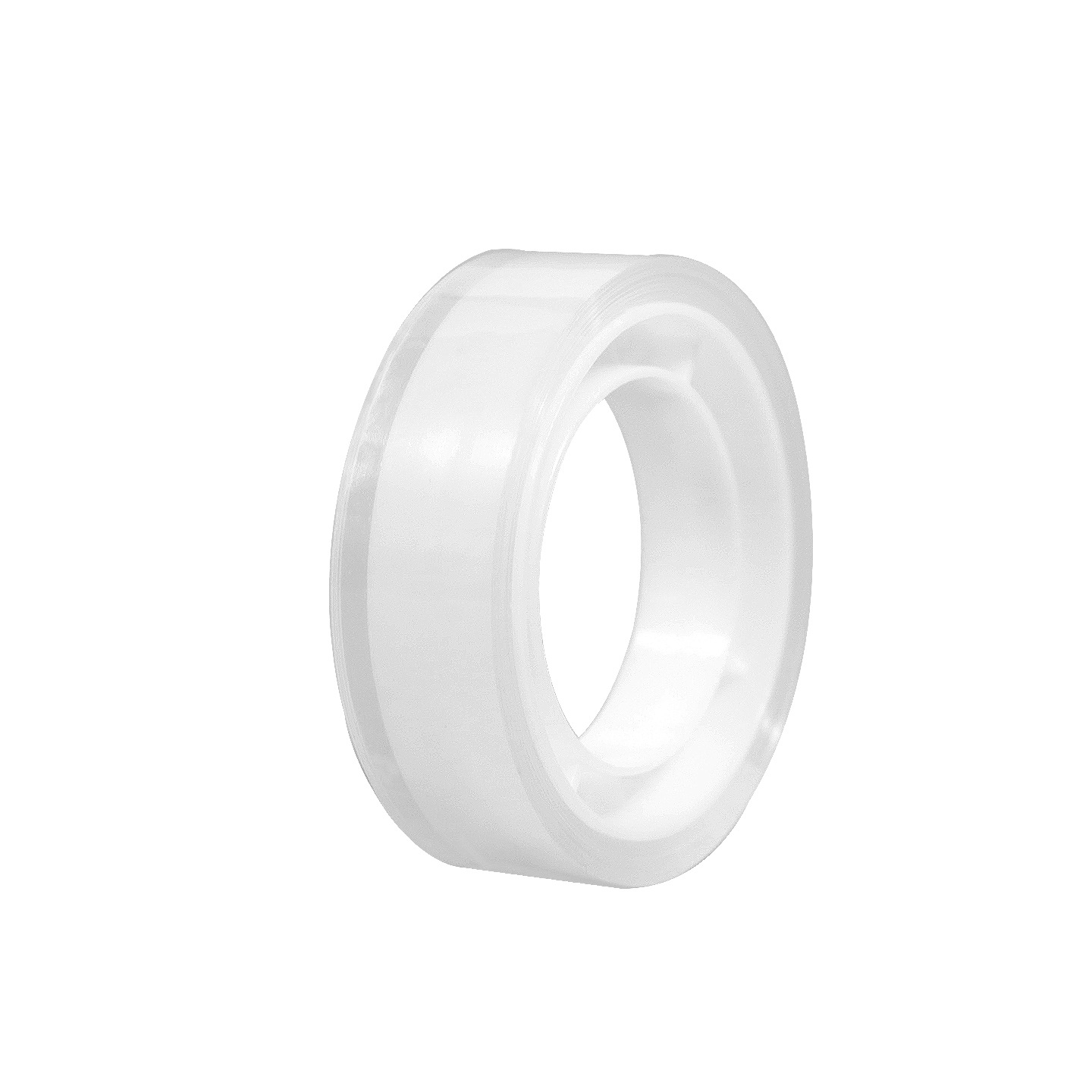 Small transparent tape, narrow and thin tape for students, transparent tape, cutter, office tape, plastic core, stationery tape Item Picture