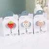 Creative fruit resin, cartoon, cute, strong adhesive, key, wall hanging, wall hanging, clothes hanger hook, traceless towel adhesive hook Application Scenario