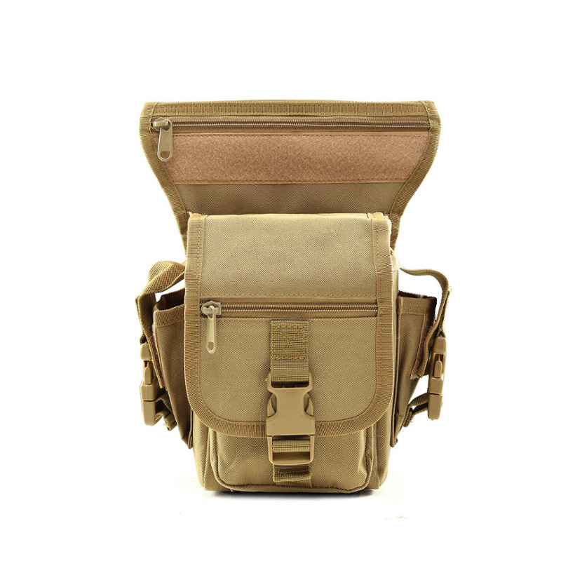 Yitu Cross-border Multi-functional Waterproof Travel Cycling Leg Bag, Men's sports outdoor tactical waist Bag, Military Fan tactical leg-binding bag details Picture