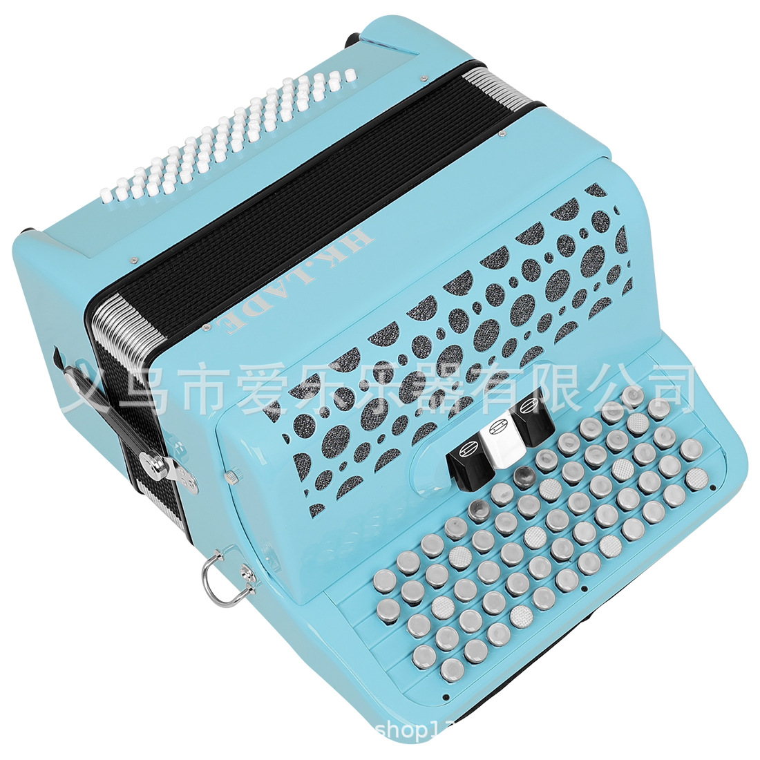 LADE Bayan accordion, 60 bass, wooden accordion performance, mutated accordion, 62 button accordion Application Scenario