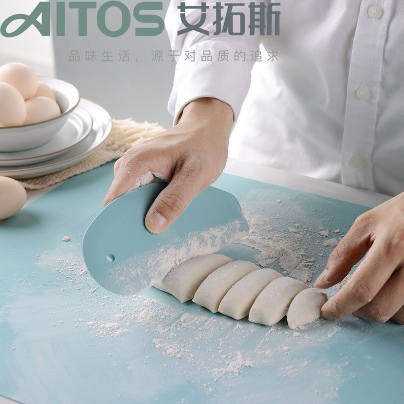 源头厂家硅胶食品级切面刀工具刮刀面粉加厚揉面切面01267-6332