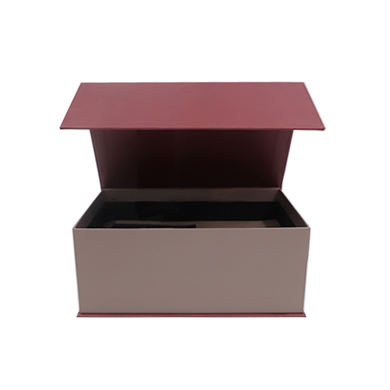 High-end gift boxes from the source factory can be printed with logos. Red gift boxes, birthday gift boxes, empty boxes, and a sense of high-end customization details Picture