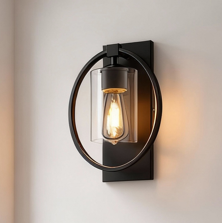 New Amazon bestseller American industrial retro wall lamp for bedside, dining room, corridor, entrance and passage decoration