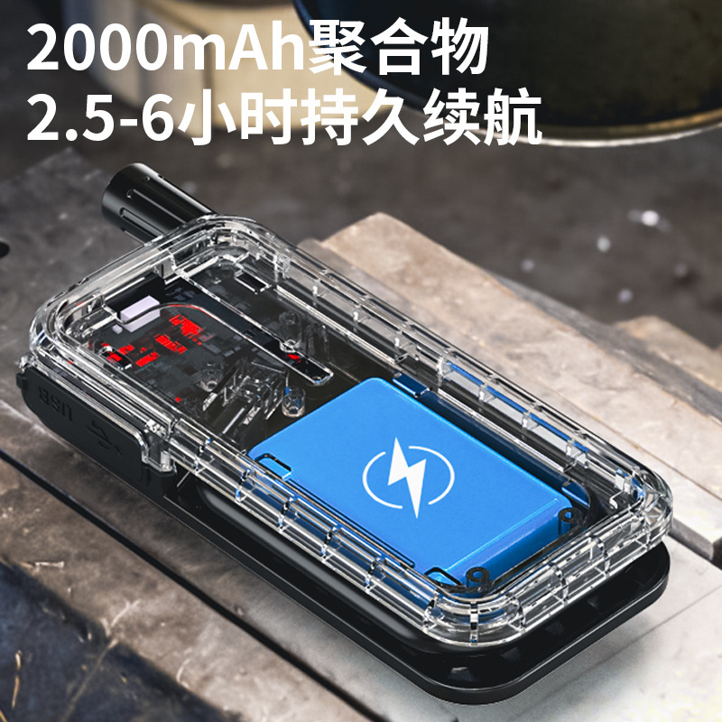Cross-border magnetic hook pen holder, bendable TYPE-C, rechargeable built-in battery, LED work light, auto repair maintenance light Application Scenario