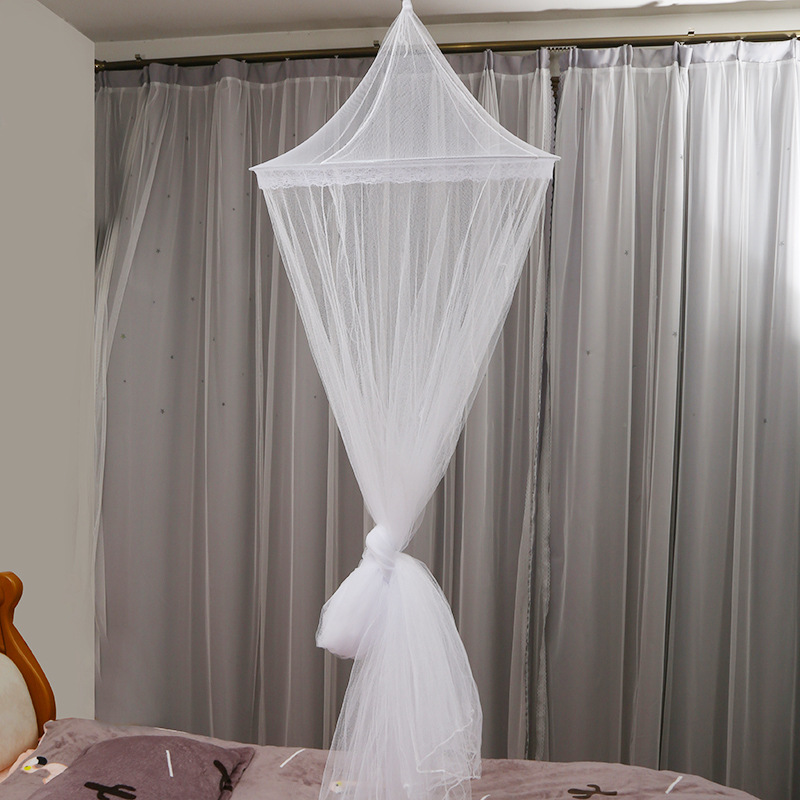 Summer portable dome mosquito net, princess gauze tent, simple dome mosquito net, hanging princess tent, encrypted student tent Specification image