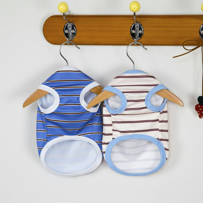 Spring and summer pet clothing: Thin little puppy clothes for cats, small dogs, Teddy puppies, Bichon Frise 2025, Baker vests Item Picture