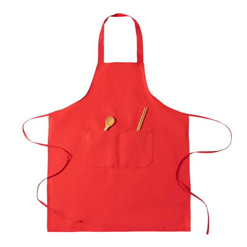 围裙/护袖/烧烤pu围裙男/男袜/工作服白底实物图