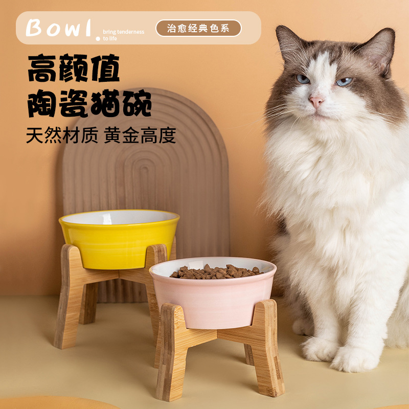 Smart pet supplies for cats, cat bowls, pet bowls, automatic feeders, large-capacity anti-spill design Specification image