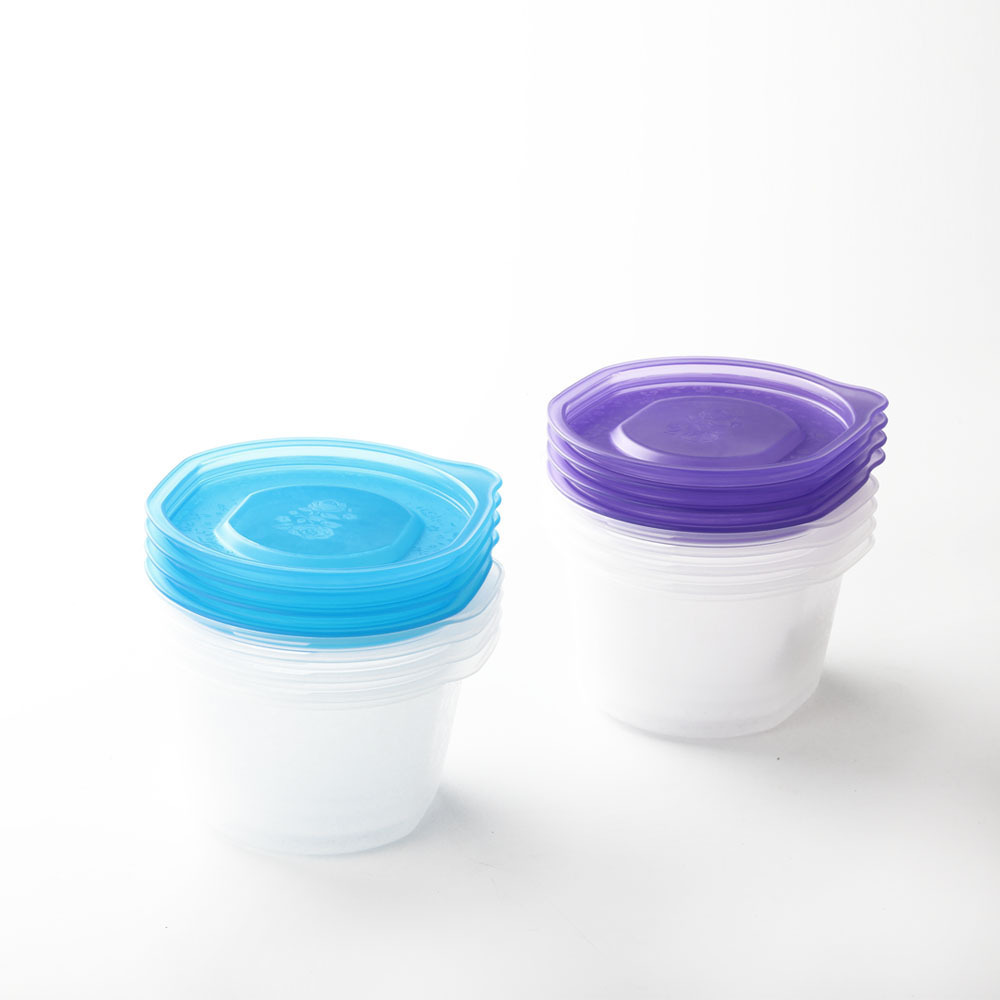 悠悦亚马逊跨境塑料保鲜盒便当野餐午餐沙拉盒套装旅行便携产品图