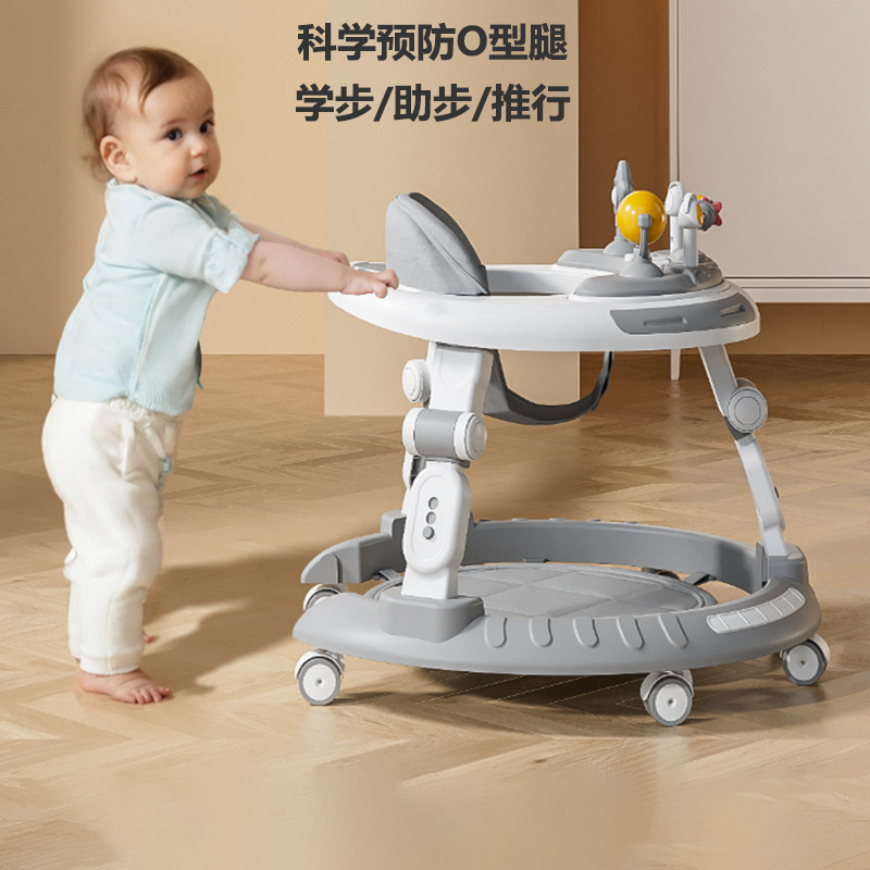 婴儿学步车6-18个月多功能婴幼儿宝宝儿童三合一学行车婴儿玩具车