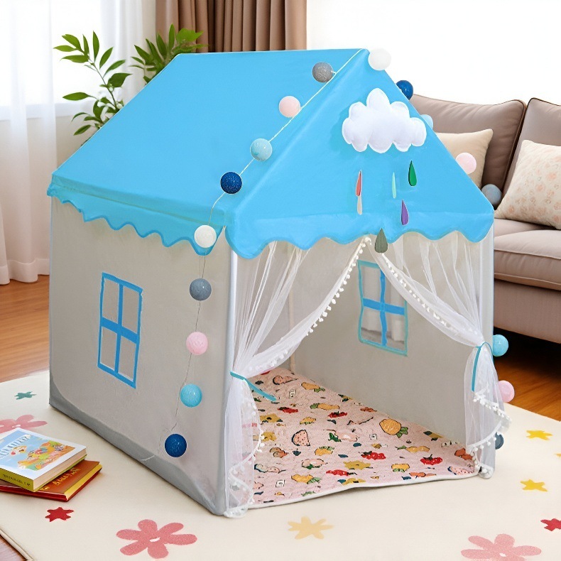 Factory direct delivery, cross-border children's tents, castles, Oxford cloth, game houses, indoor sleeping mosquito nets for boys and girls Application Scenario