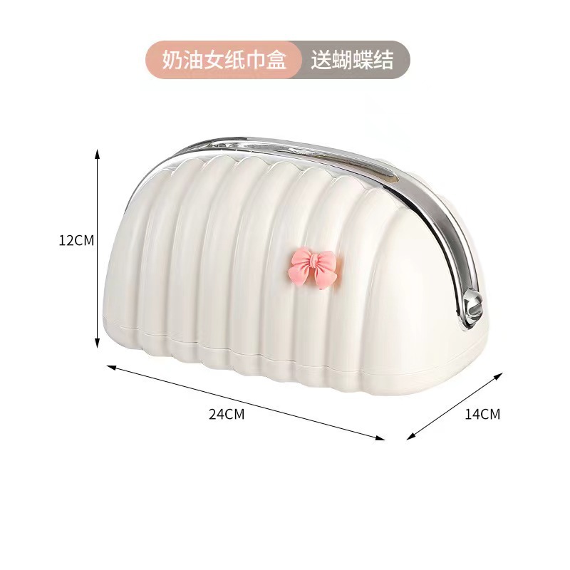 علبة مناديل ورقية من قشرة إسكندنافية Item Picture