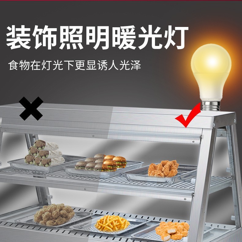 Commercial insulated cabinets, cooked food, egg tarts, bread insulated display cabinets, multi-layer visual display cabinets for convenience stores, factory direct sales Application Scenario