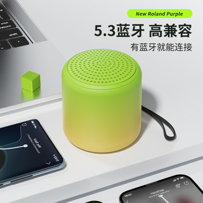 The manufacturer supplies MINI Macaron logo portable wireless mini Bluetooth speakers, desktop speakers and subwoofers Specification image