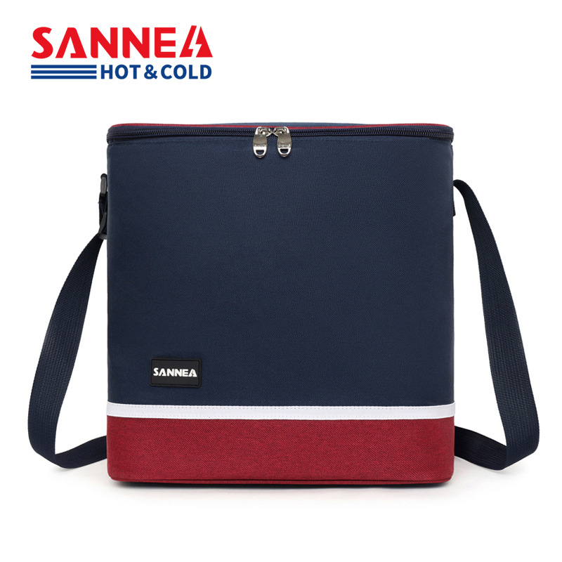 SAN Neng 600D Oxford Cloth Insulated Bag, outdoor portable picnic bag, cross-border food delivery, fresh-keeping and cold-preserving, camping ice pack details Picture