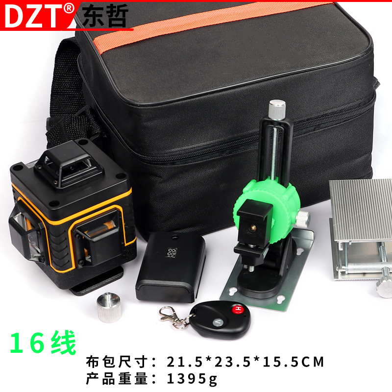 3D/4D level, 12-line high-precision 16-line laser infrared automatic leveling floor and wall bonding instrument Item Picture