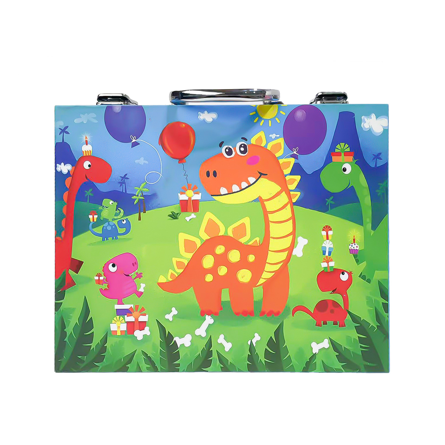 The Yalong Student Art Painting Set is suitable for students and children engaged in art work. It comes in a 48-piece package for DIY use Application Scenario