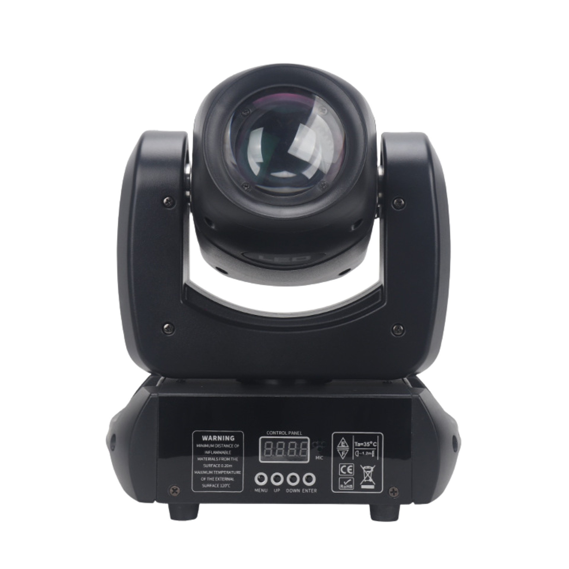 High-end intelligent 100W small steel cannon moving head light, 150W large steel cannon pattern light, dynamic seven-color high-brightness rotating beam light, special lighting for wedding, KTV, bar and stage performance atmosphere Item Picture