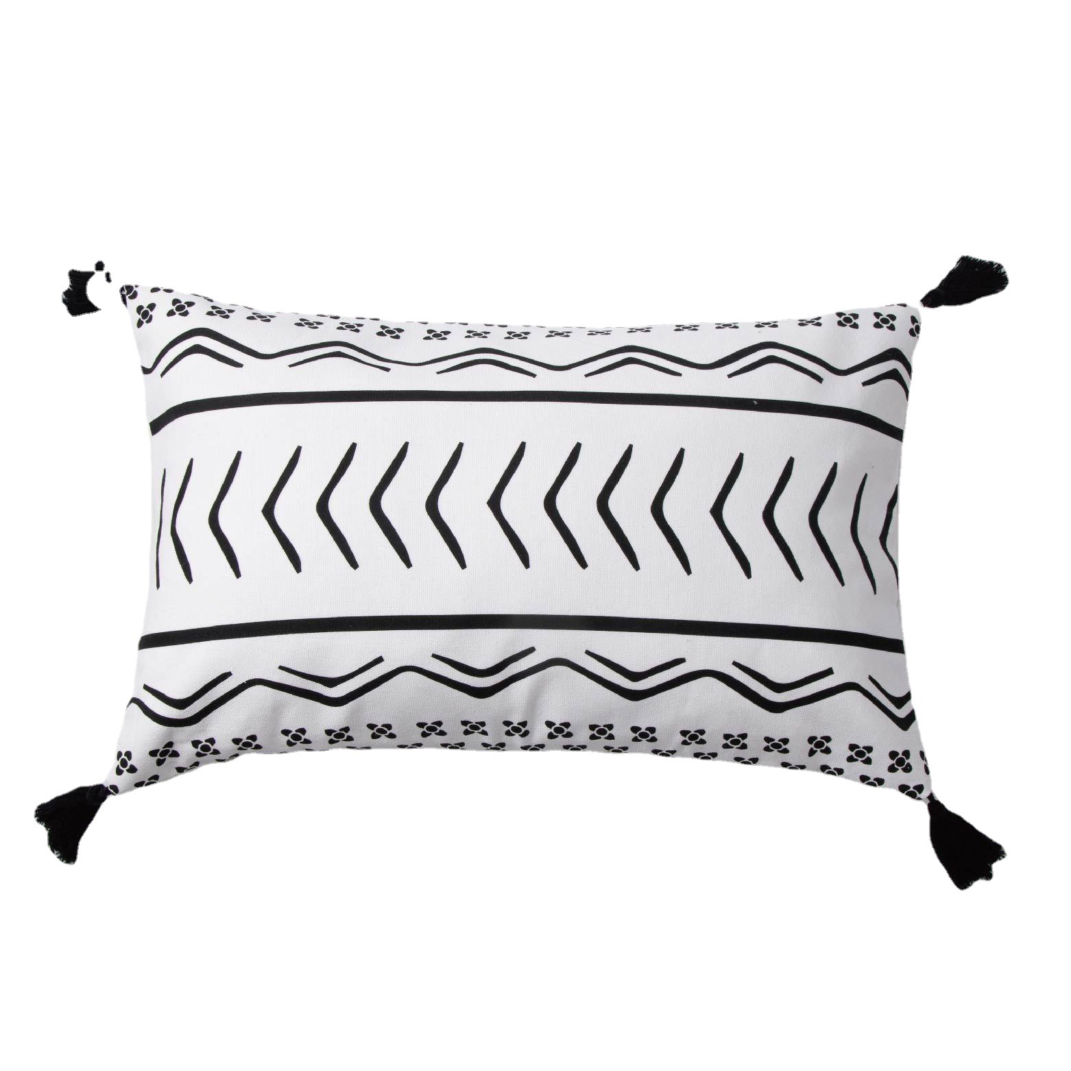 定制波西米亚民族风棉质编织客厅抱枕简约办公腰枕床头沙发抱枕套