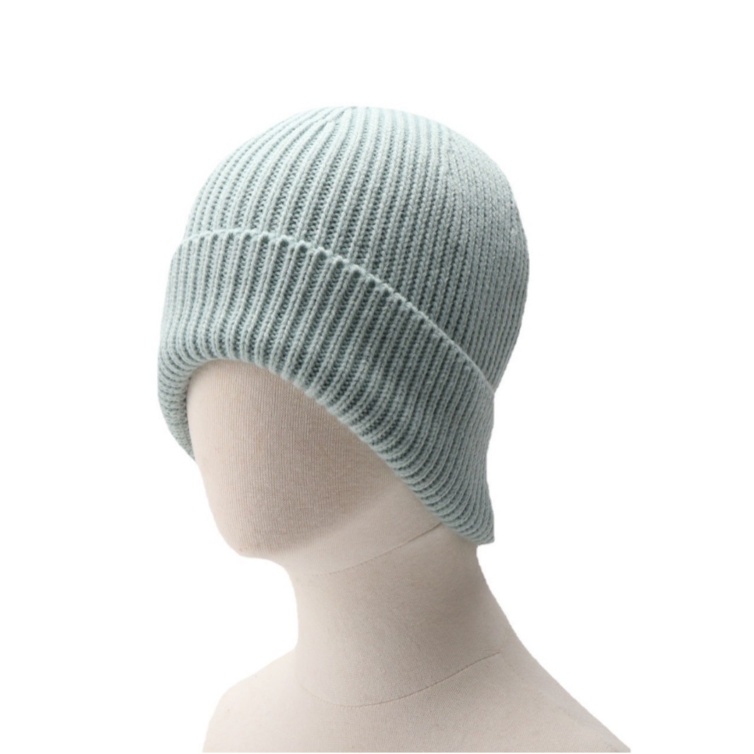 In-stock Japanese and Korean style outdoor fashionable knitted hats, acrylic imitation cashmere warm winter hats Item Picture