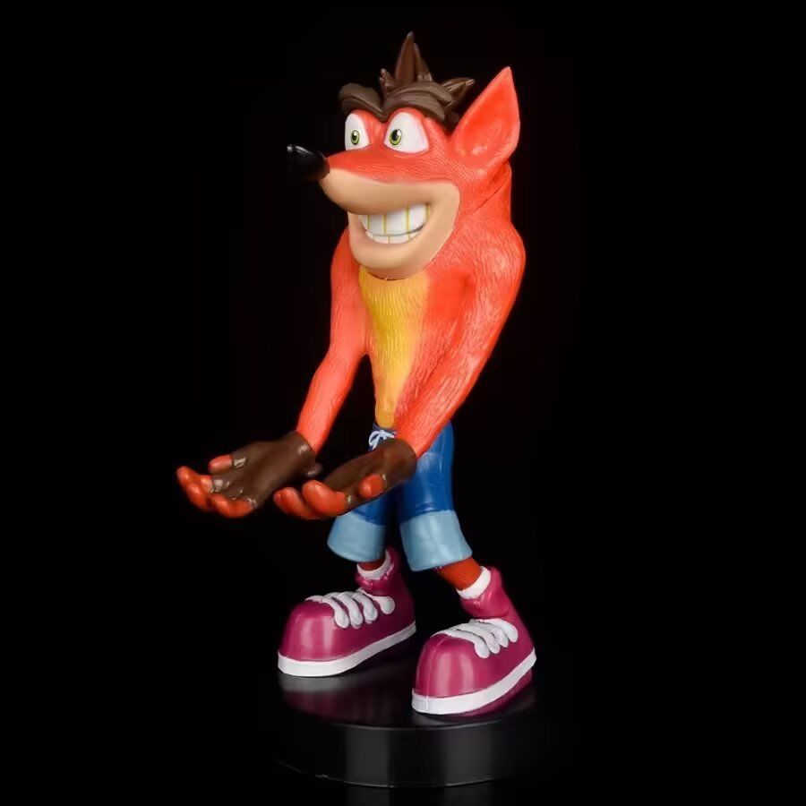 Crash Bandicoot game controller, mobile phone stand, game peripheral model box, figurine, decorative item, plush toy details Picture