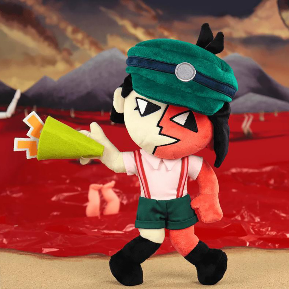 Cross-border new product ENA dream BBQ talking plush game peripheral plush toy doll Specification image