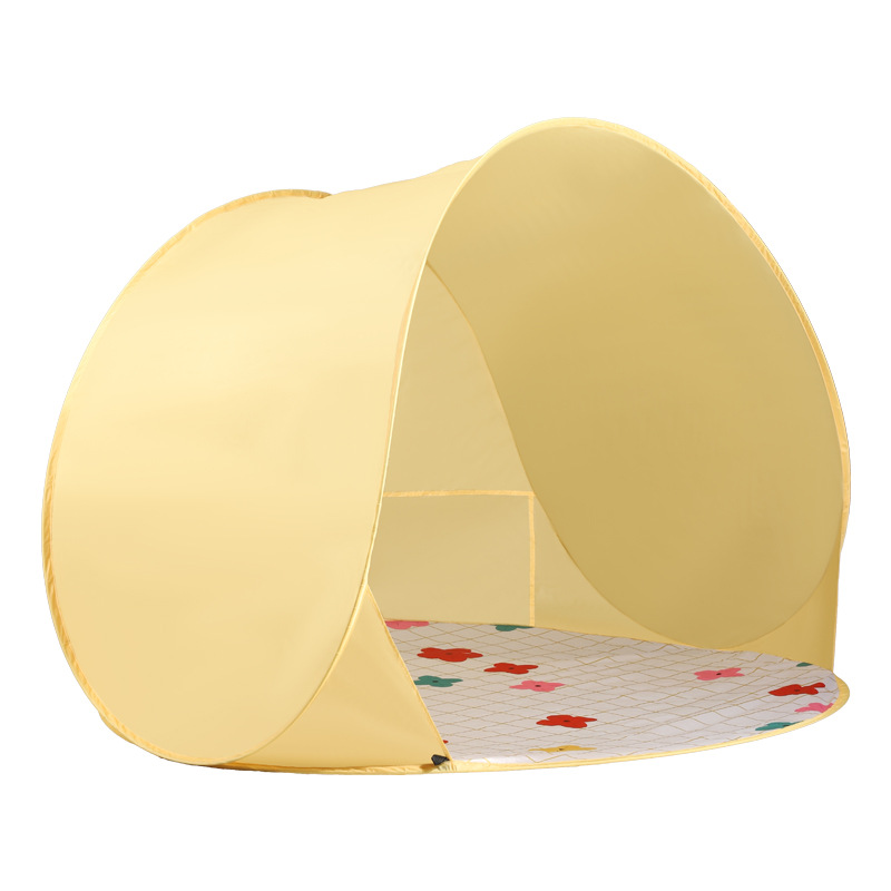Ins-style children's quick-release tent, outdoor camping sun protection portable foldable tent, baby indoor and outdoor play house Item Picture