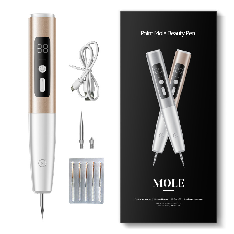 Red and blue light white skin care equipment, electric ion convenient beauty device and home beauty pen for beauty salons