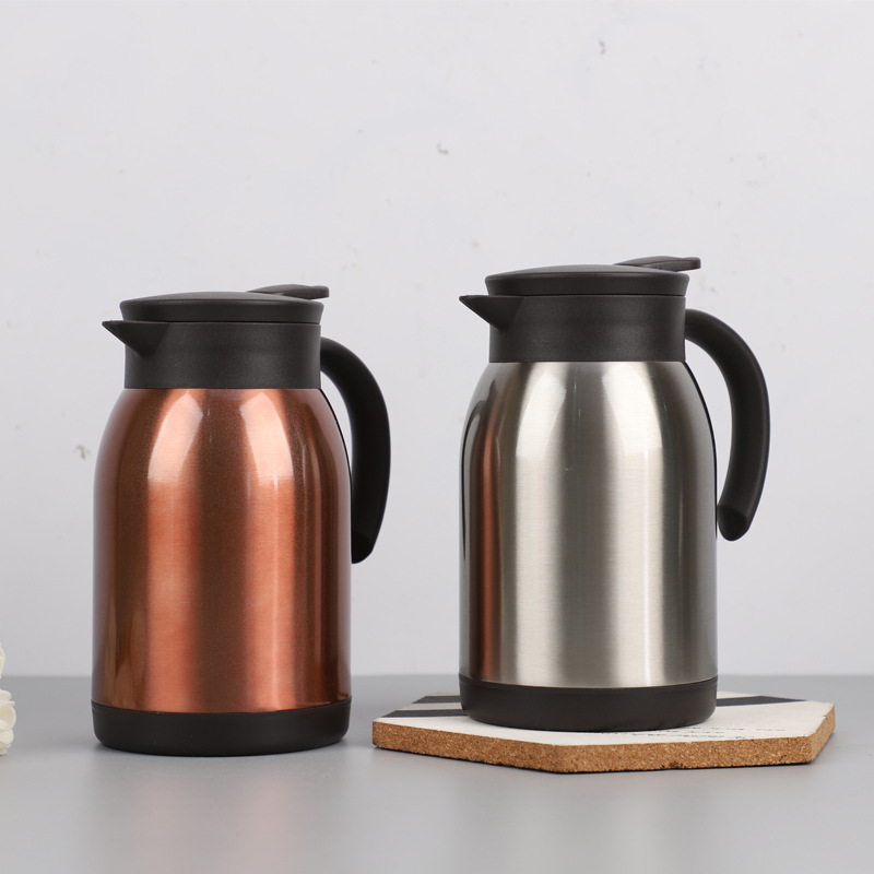Factory direct supply of household popular thermos flasks, thermos water bottles, coffee POTS, stainless steel inner liner thermos flasks Specification image