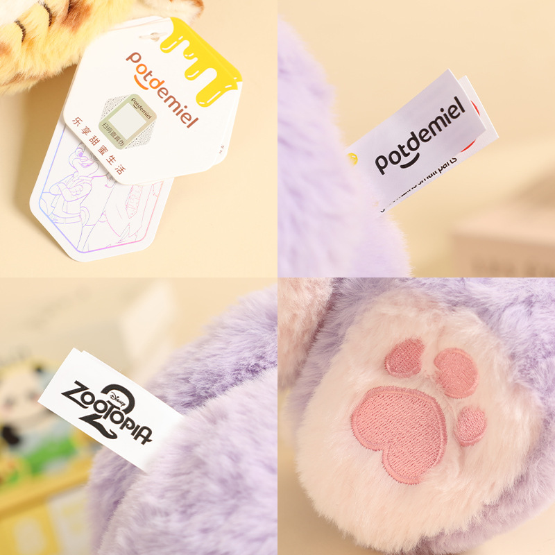 Disney official Zootopia 2 Judnick plush toy, Inspector Leopard, Lightning doll Application Scenario