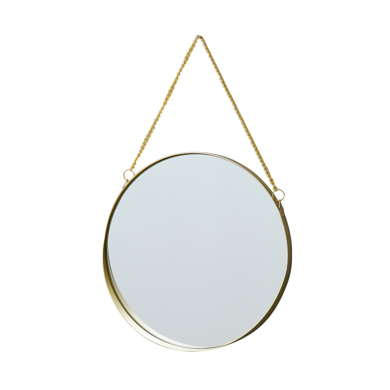 Wall-mounted dormitory dressing mirror, wall-mounted bathroom mirror, washbasin mirror, makeup mirror, bathroom mirror and bathroom mirror without drilling holes Application Scenario