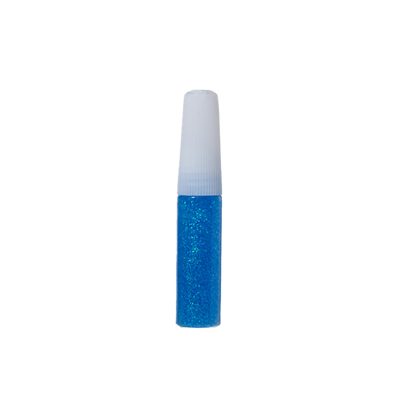 Seven color powder pegamento serie color flash pegamento botella de agua uñas pila taladro desgaste resina taladro europa y américa hecho a mano mano pura uñas accesorios Item Picture