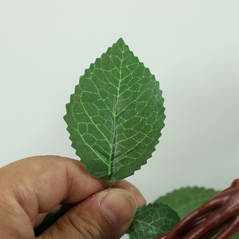 仿真玫瑰壁挂假花藤条装饰室内客厅墙面垂吊塑料藤蔓蔷薇壁挂吊篮细节图