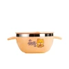 Kaibaida 304 stainless steel cartoon baby food bowl, double-ear soup bowl, infant bowl, rice bowl, children's bowl, cross-border Item Picture