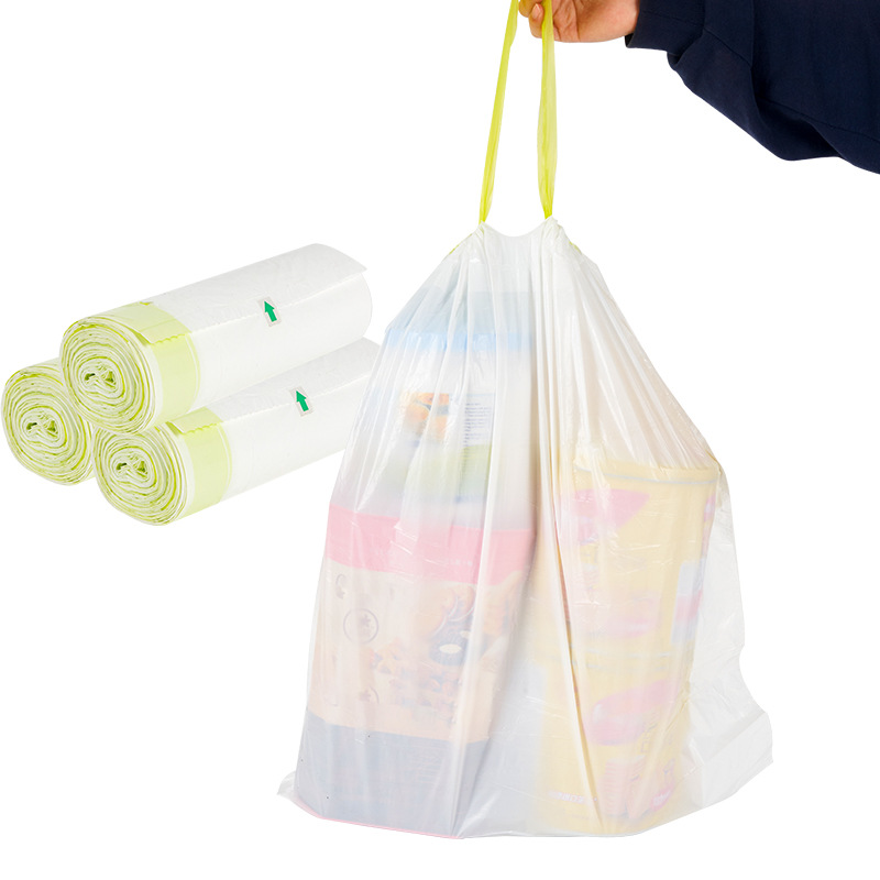 Thickened biodegradable cat litter bags, smart pet cat litter boxes, automatic closing cat litter bags, drawstring garbage bags Item Picture