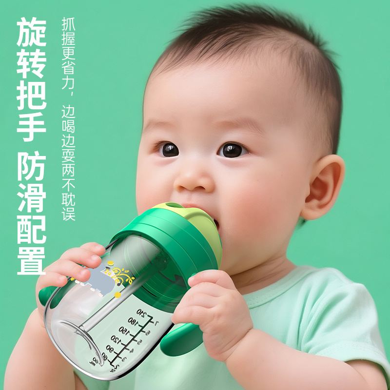 塑料儿童水杯/塑料杯儿童/杯子/水杯/水杯儿童斜跨卡通产品图