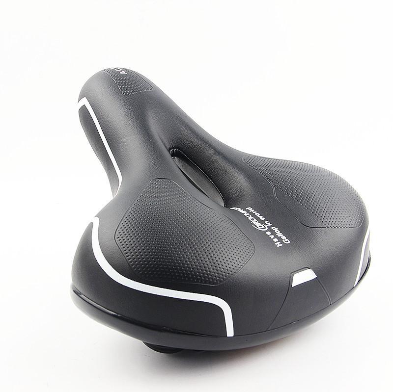 Seat cushion, mountain bike seat cushion, wide rear end, soft saddle, seat accessories, reflective film, bicycle accessories Application Scenario