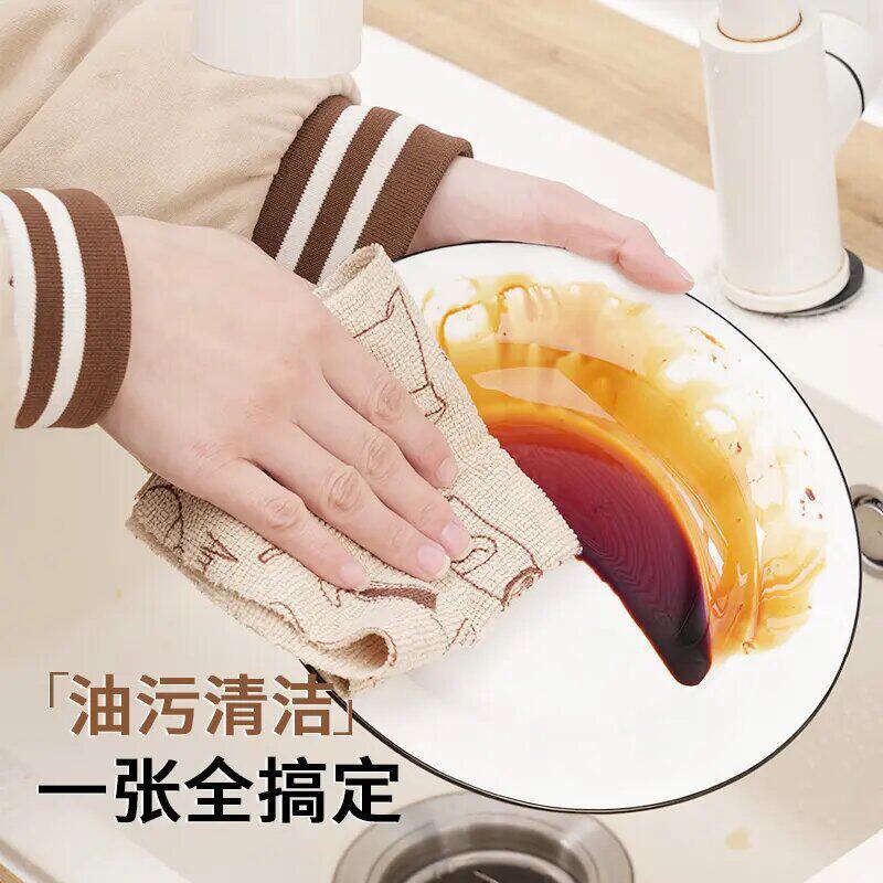 抹布/鱼鳞布/手撕抹布/一次抹巾/洗碗棉素棉产品图