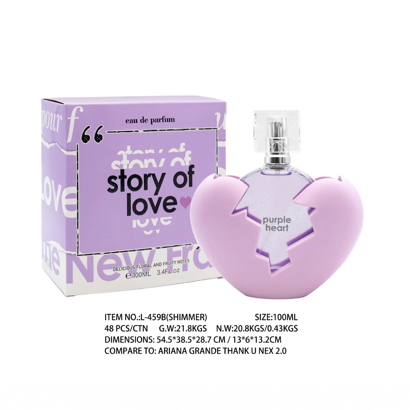 Perfumes crossover nuevos productos perfumes de comercio exterior perfumes de mujer macarons florales frutales perfumados perfumados de larga duración perfumes mexicanos live blast 100ml Specification image