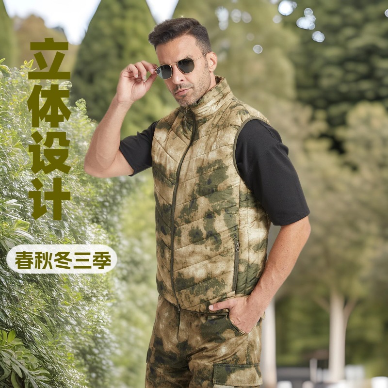 运动马甲实物图