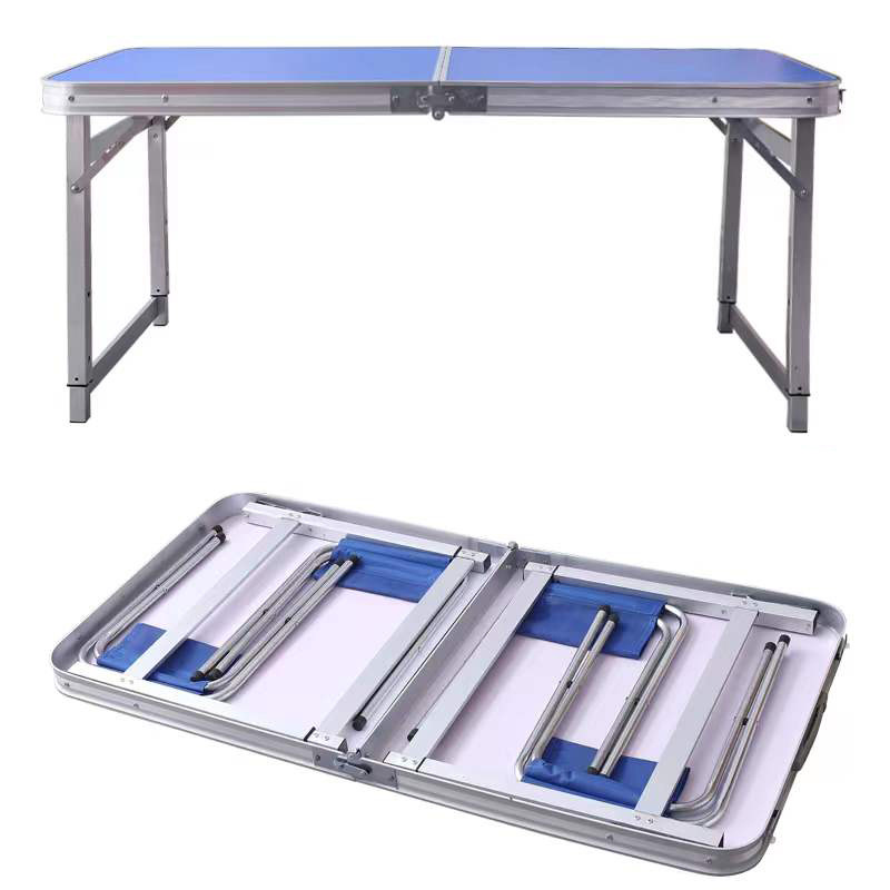 Carefully selected folding table outdoor leisure portable wholesale adjustable camping stall aluminum alloy table and chair sets Specification image