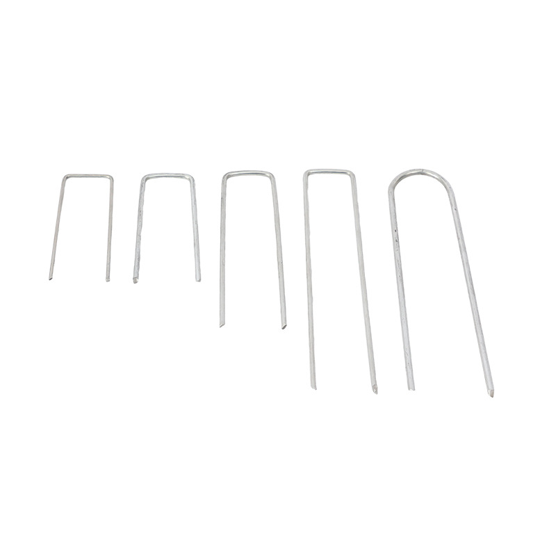 U-shaped ground nails, lawn nails, ground fabric nails, insect-proof fabric nails, galvanized ground nails, greenhouse and orchard ground film nails, outdoor tent nails Item Picture