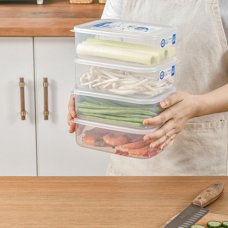 Antibacterial food preservation box container, electric lunch box, bento box, plastic food preservation box, 180ml Specification image
